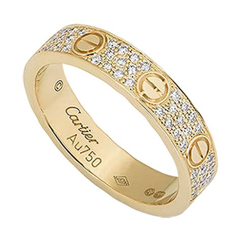 cartier small love ring|cartier love interlocking ring.